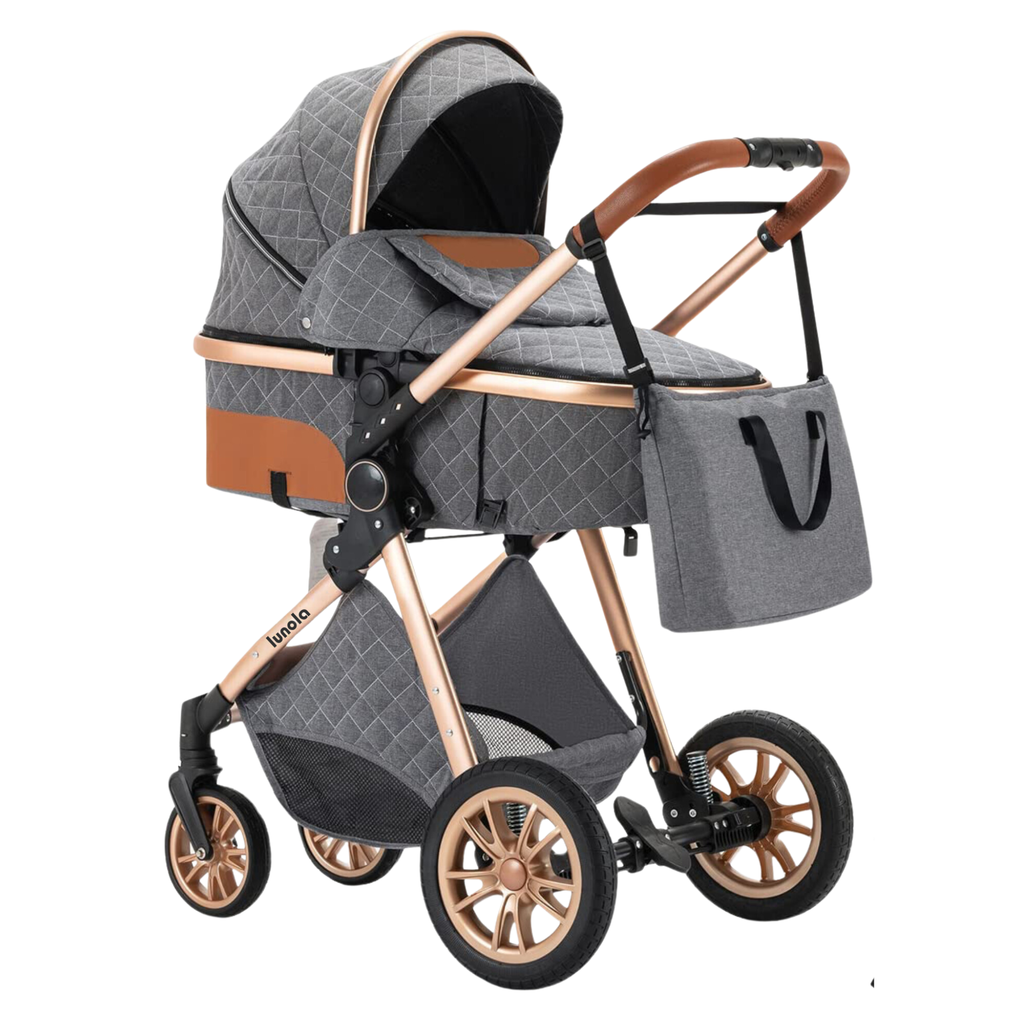 Lunola Nova 3-in-1 Kinderwagen - Grijs