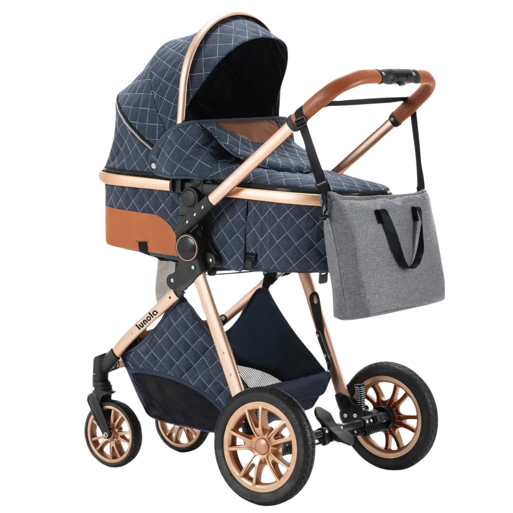 Lunola Nova 3-in-1 Kinderwagen - Navy